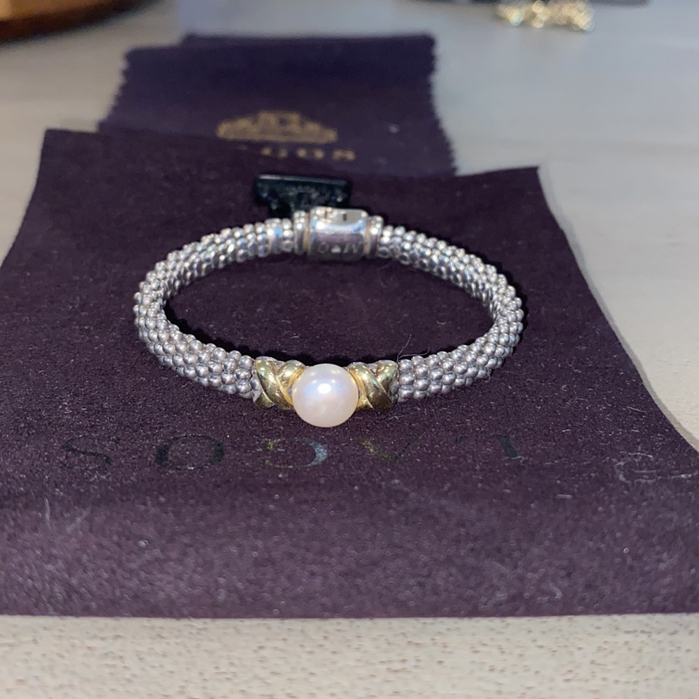 Lagos Pearl Bracelet
